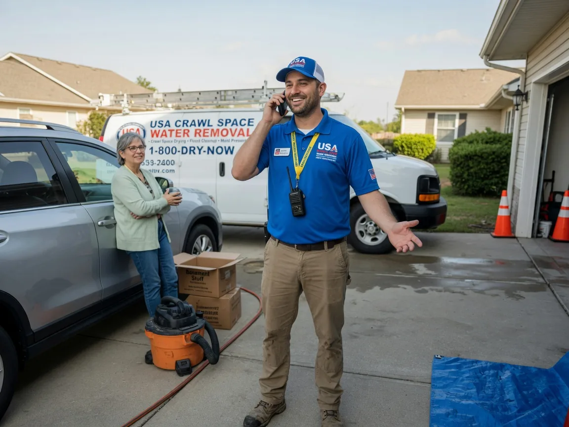 Crawl Space Water Removal Burbank, SD FAQs